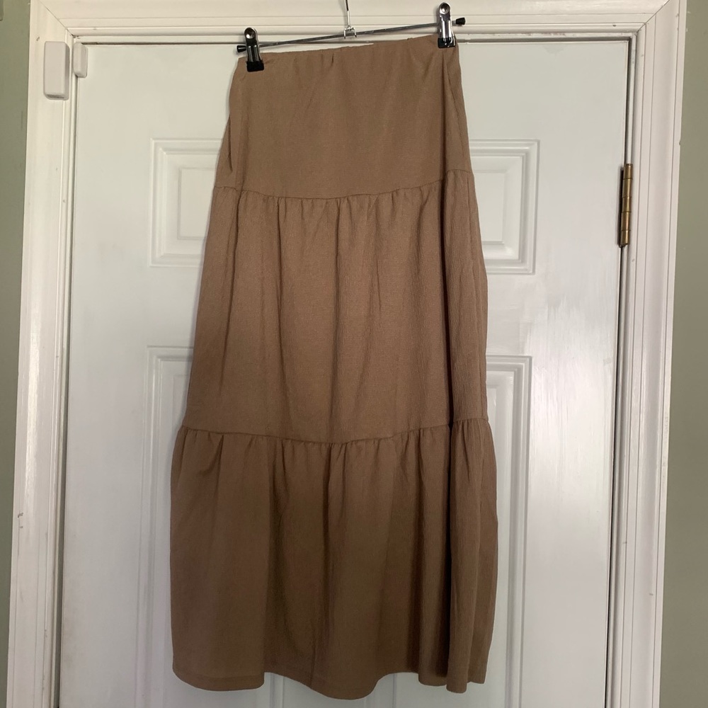 Forever 21 Tiered Maxi Skirt
